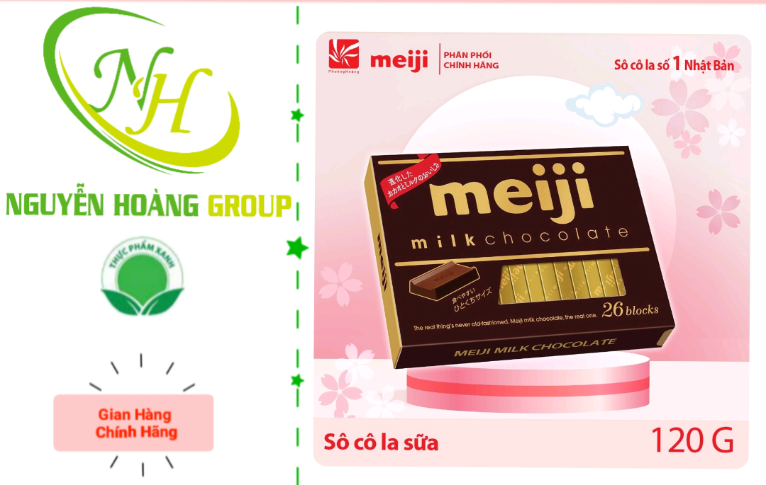 MEIJI - Kẹo Milk ( Sữa) Chocolate 41g