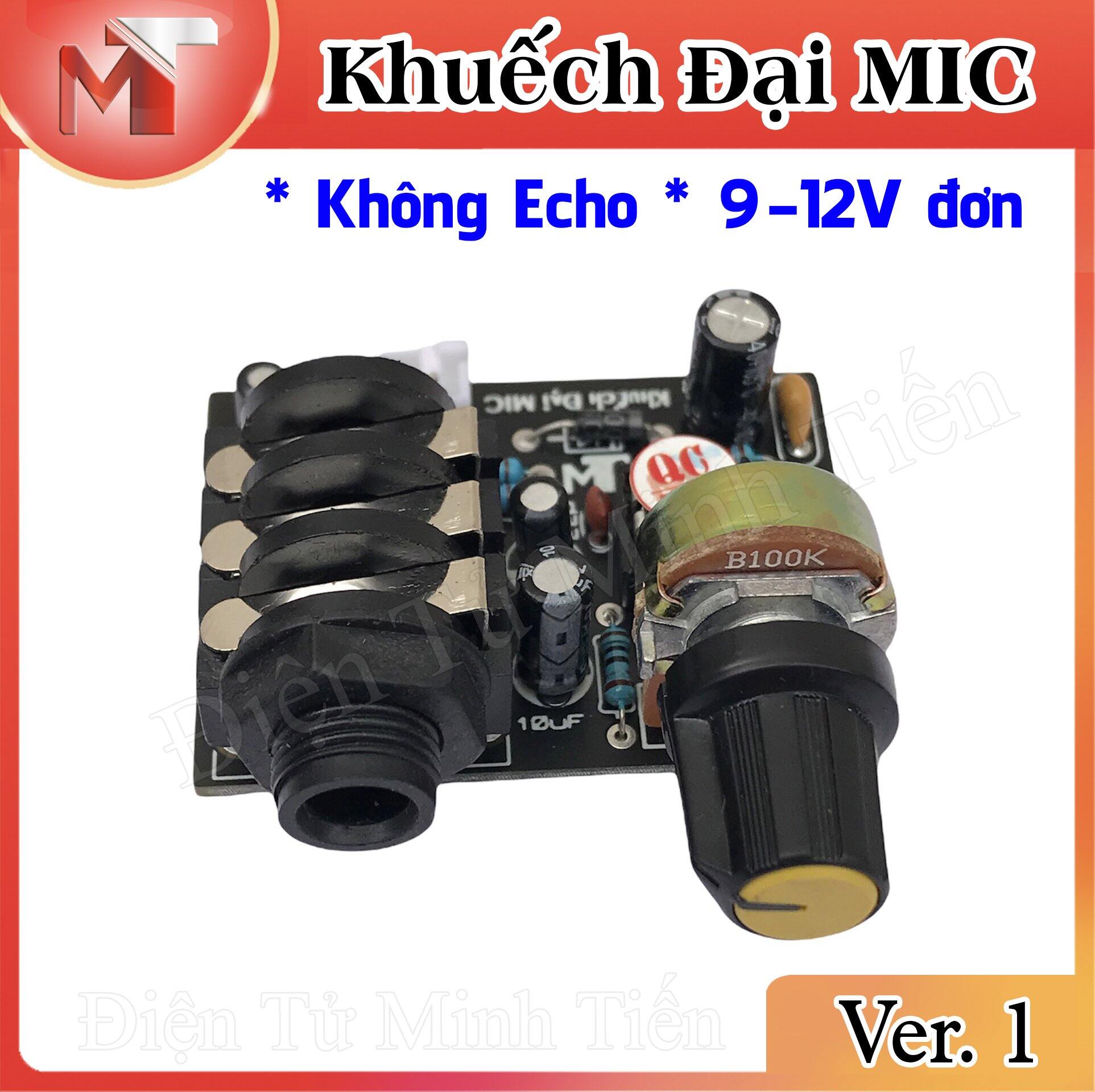 Mạch Khuếch Đại Micro - Không Echo