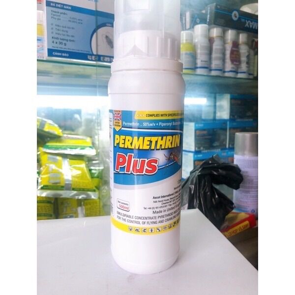 PERMETHRIN PLUS - 500ml / thuốc diệt côn trùng nhập khẩu Anh