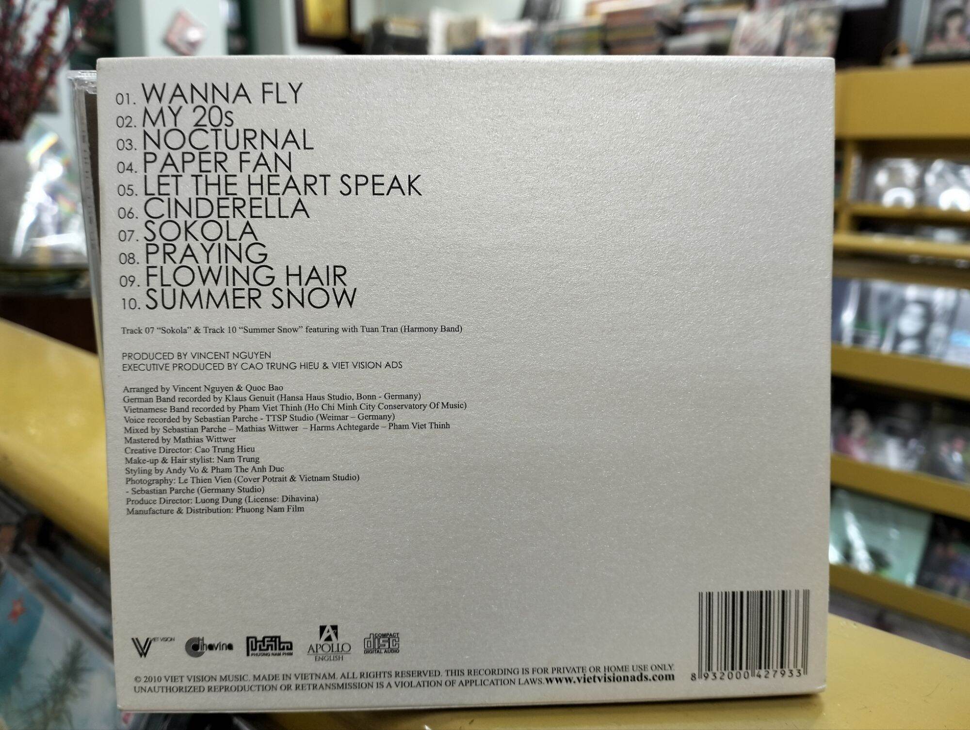 Đĩa CD Đoan Trang - The unmake - up