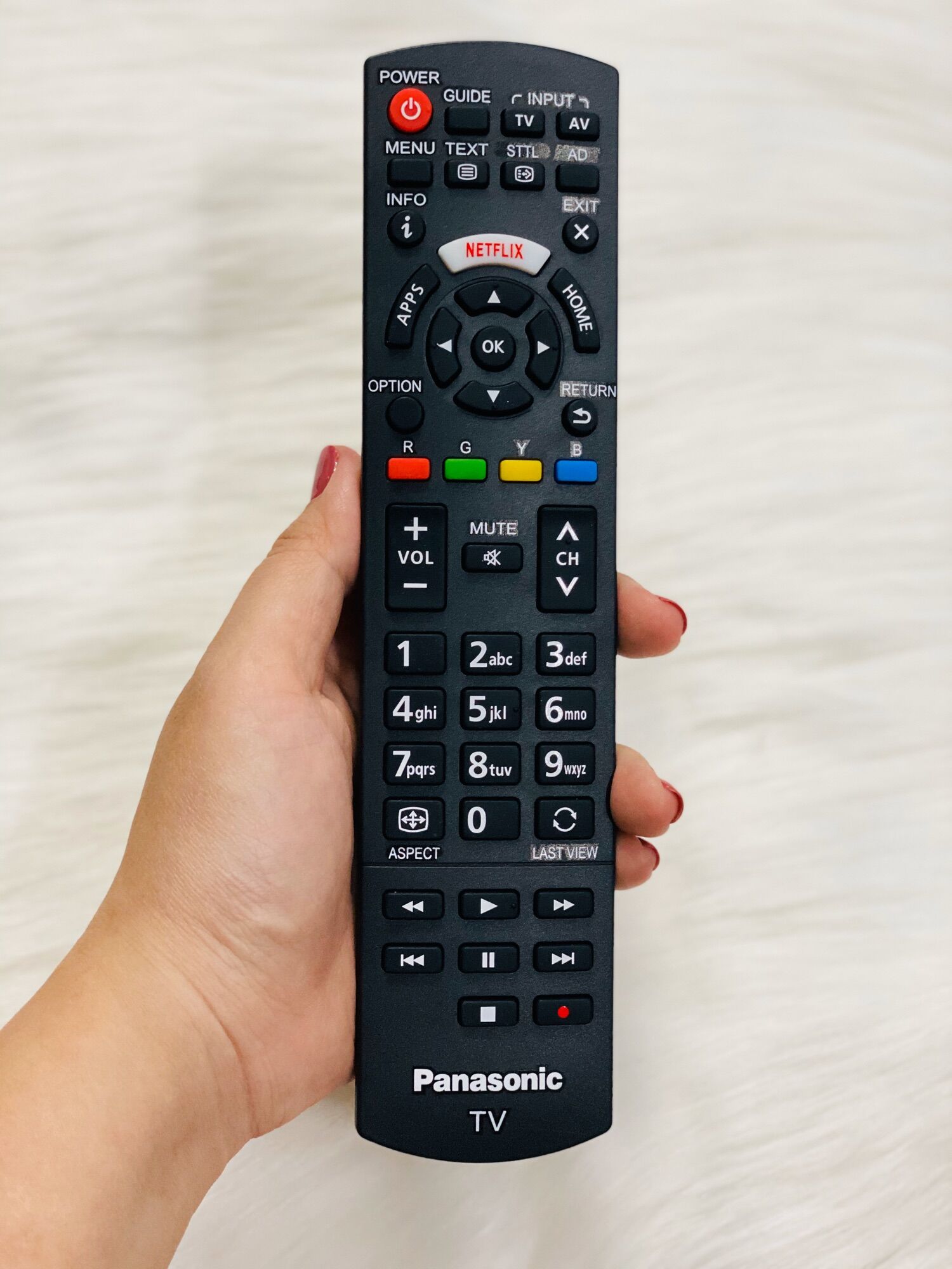 REMOTE ĐIỀU KHIỂN TIVI PANASONIC LED, LCD, PLASMA