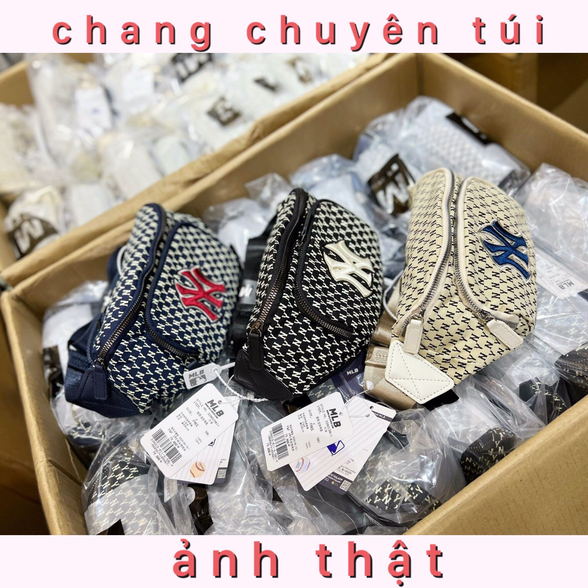 [Full Tag code] Túi bao tử monogram hàng đẹp sẵn kho 3màu (clip thật)
