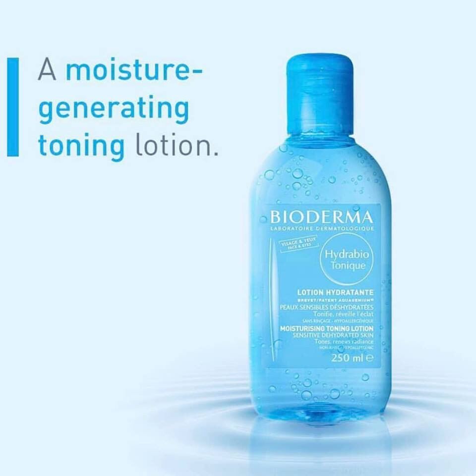 (Chính Hãng) Toner Không Cồn Bioderma Hydrabio Cấp Ẩm 250Ml