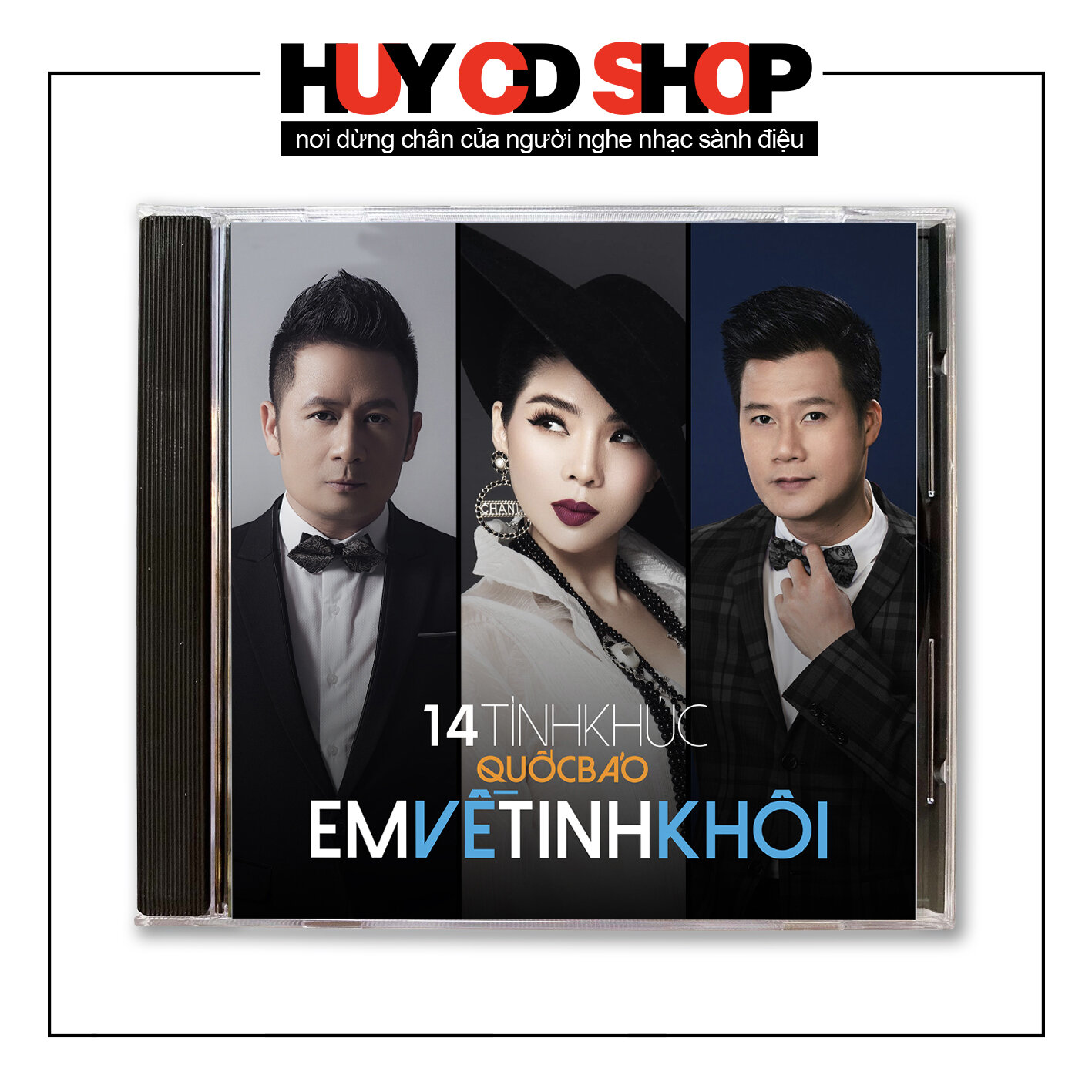 Quoc Bao Music Cd - Le Quyen Ha Tran Bang Kieu Quang Dung - White Heart Song Cd