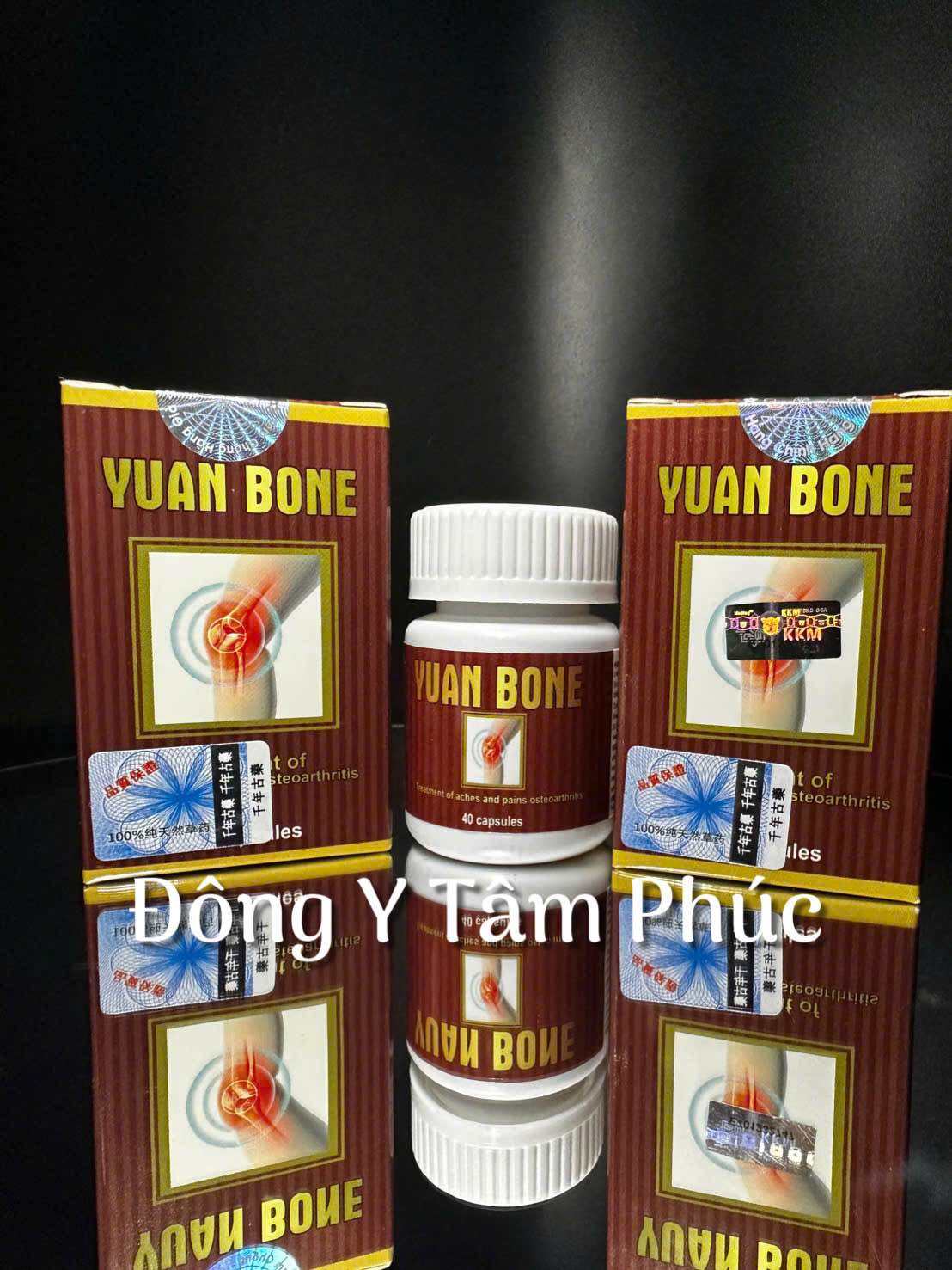 ( 10 HỘP) ❤️ Dưỡng Khớp YUAN BONE Lọ 40 viên HỖ trợ Khớp