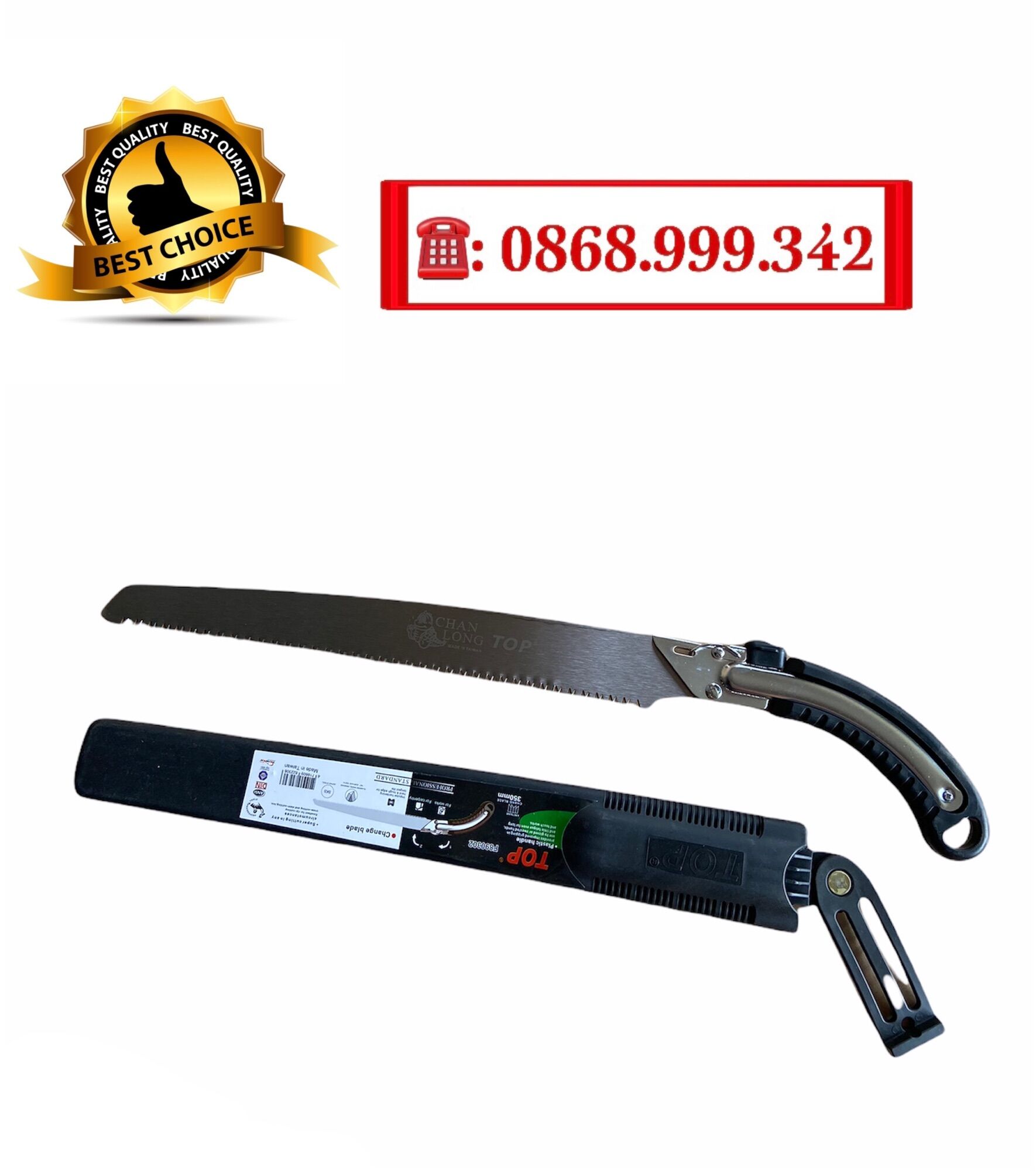 Cưa gỗ cầm tay 350mm Top - cưa thẳng Top