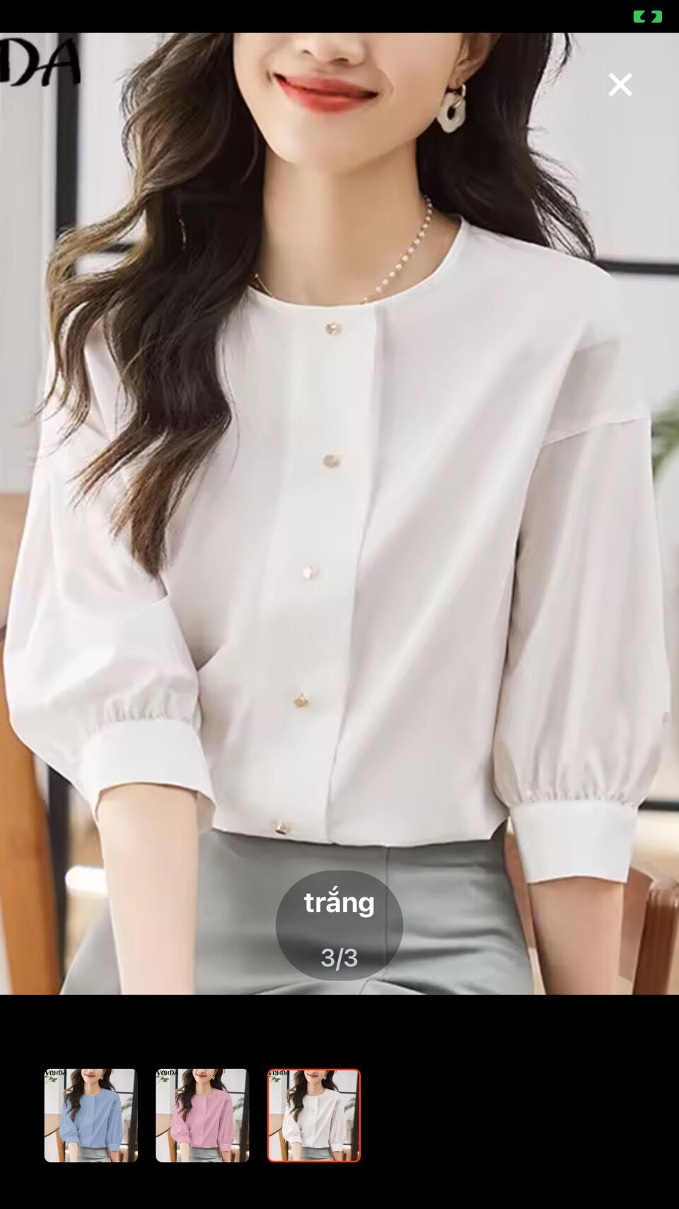 Áo cổ tròn kiểu nữ nhẹ nhàn 12 & full size