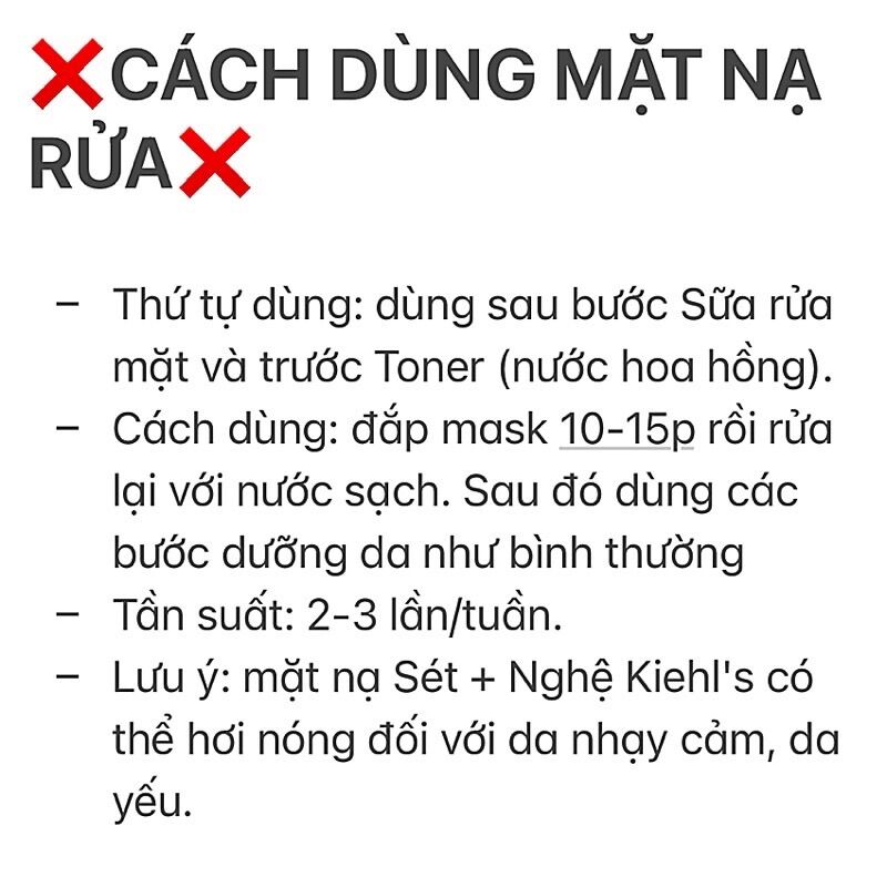 Mặt nạ Đất sét KIEHLS Thanh Lọc Da