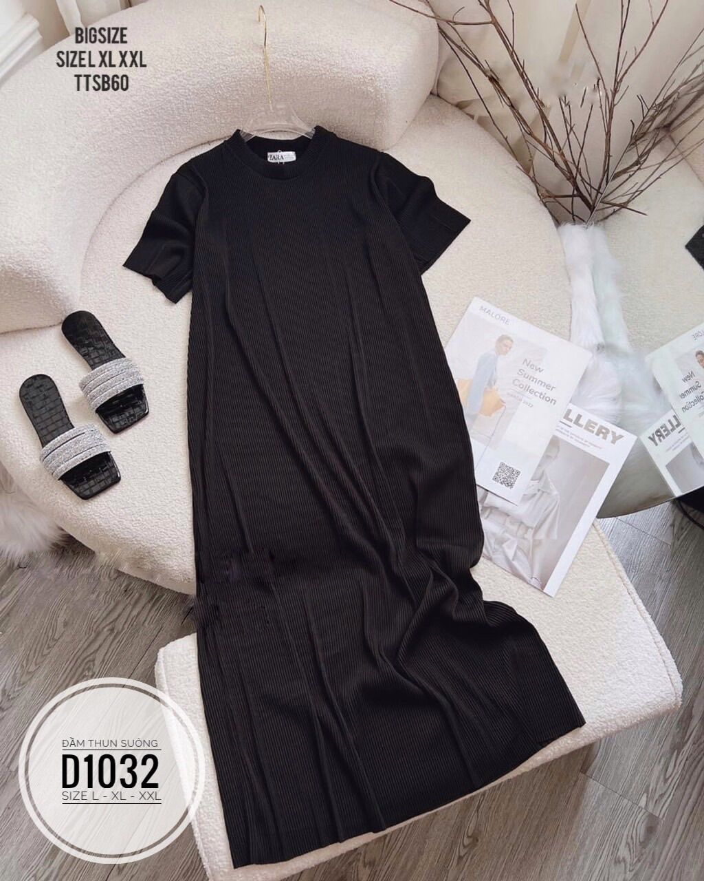 Bigsize 60- 90kg ĐẦM THUN SUÔNG