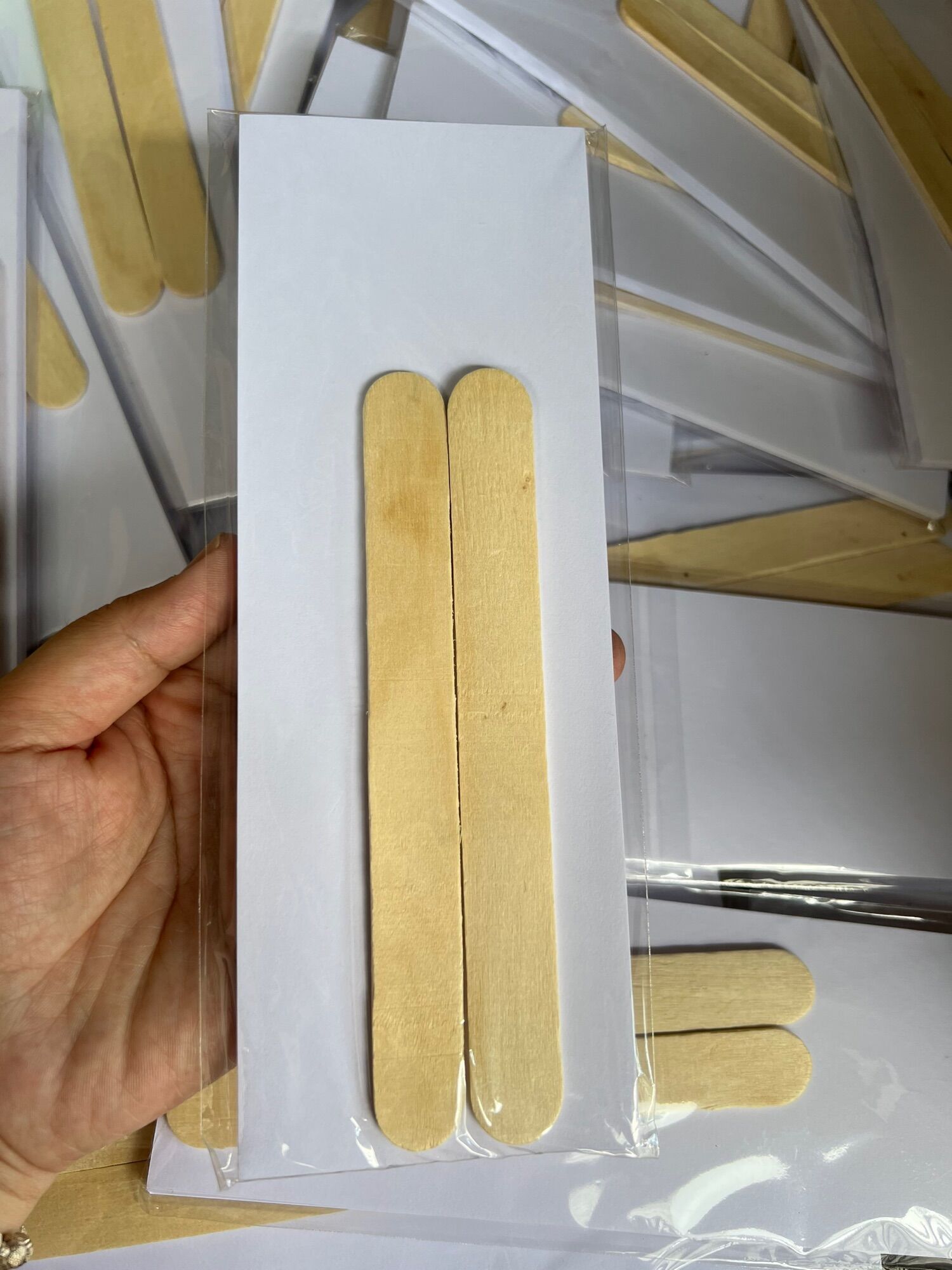 Giấy Wax Lông + Que Gạt