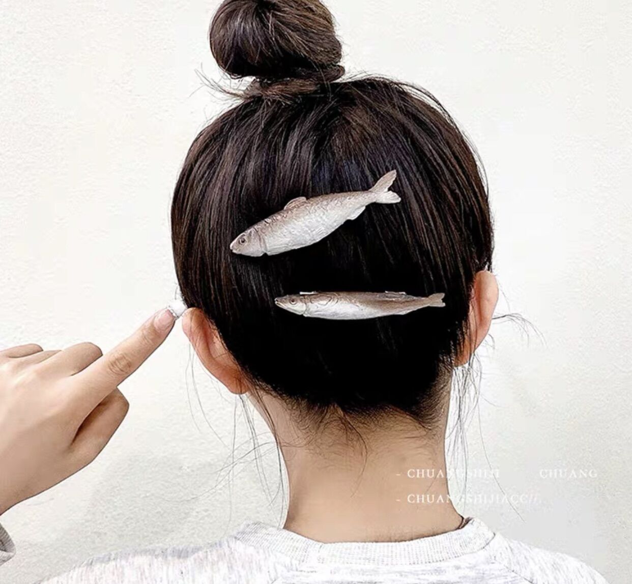 Kẹp tóc hình con cá dễ thương