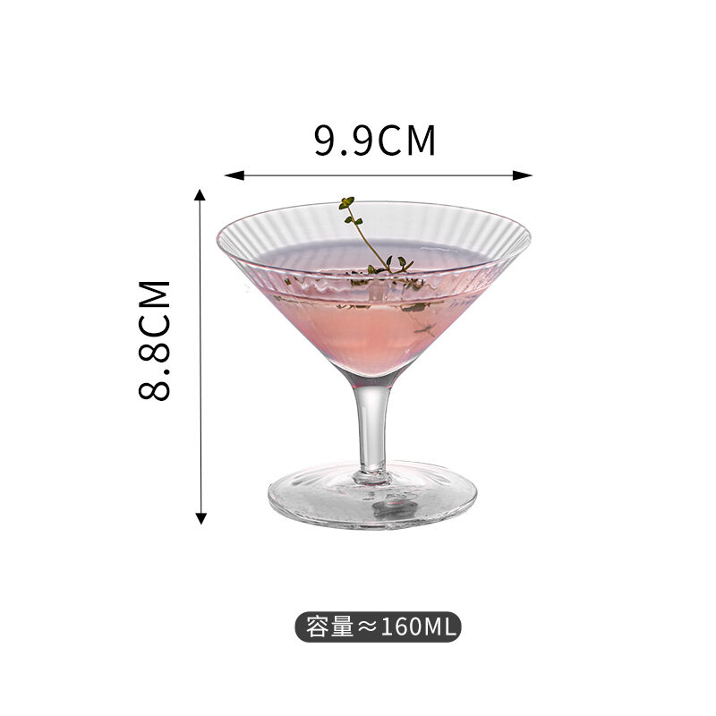 Ly rượu cocktail thủy tinh ly margherite ins ly martini ly ly rượu vang nổi tiếng trên mạng ly rượu ly rượu vang sáng tạo