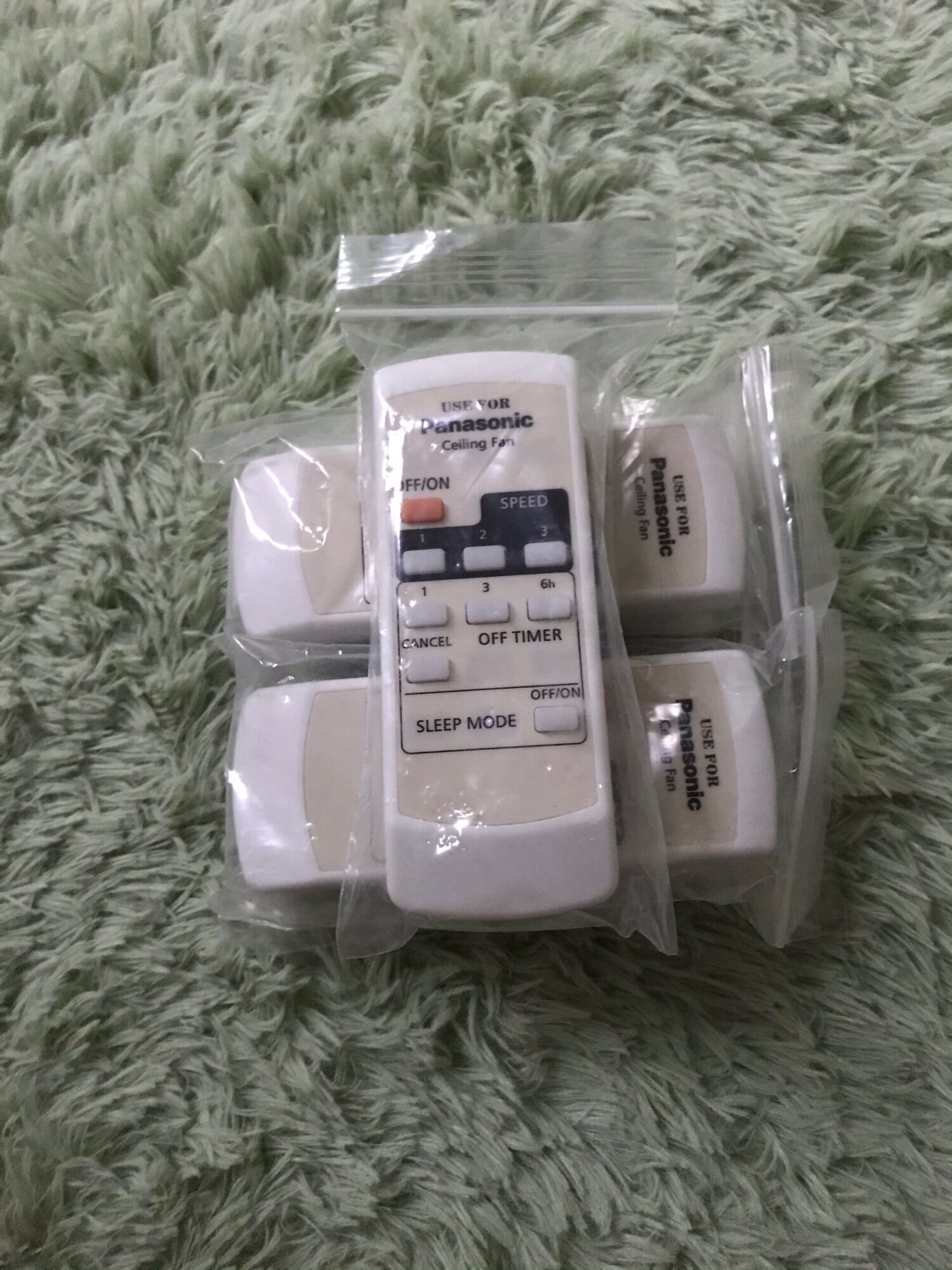 Remote quạt Panasonic (4 cánh)