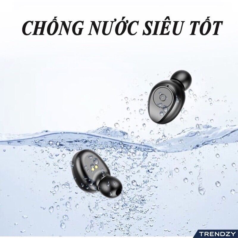 Tai nghe bluetooth AMOI F9 TWS 5.0 tai nghe không dây AMOI F9 TWS 5.0 cảm ứng chống nước IPX5 ( GIÁ SỈ)