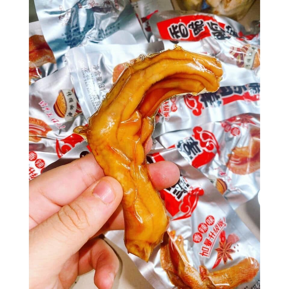 ( Bịch 30 cái) CHÂN VỊT CAY DACHENG TỨ XUYÊN