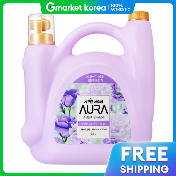 Aura | Nước hoa Sharol Aura 5 5L dung tích lớn chất liệu mềm mại hương hoa nhài trắng