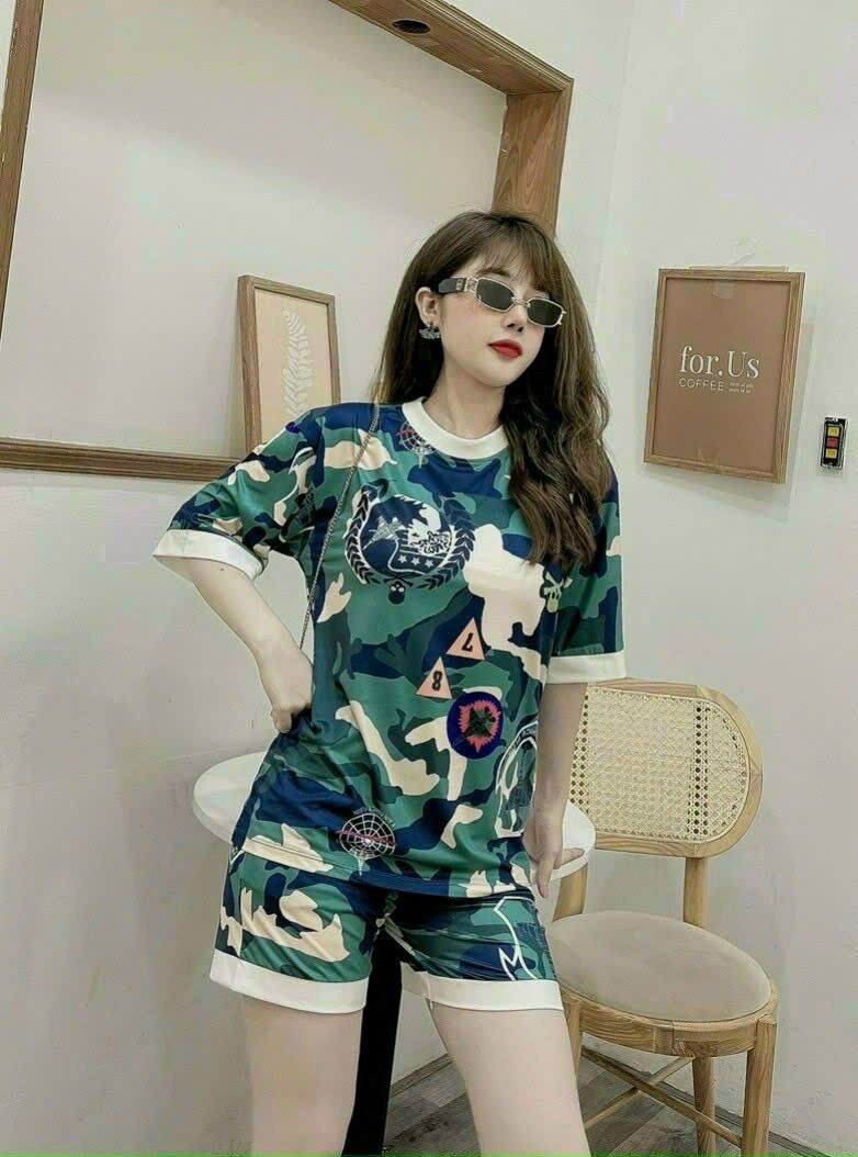 SÉT BỘ SHORT HOẠ TIẾT 3D CAO CẤP