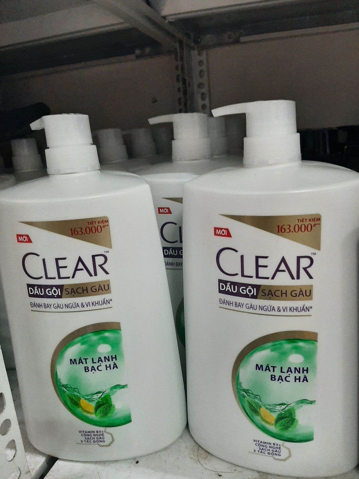 Dầu gội Clear Bạc Hà 1,4kg