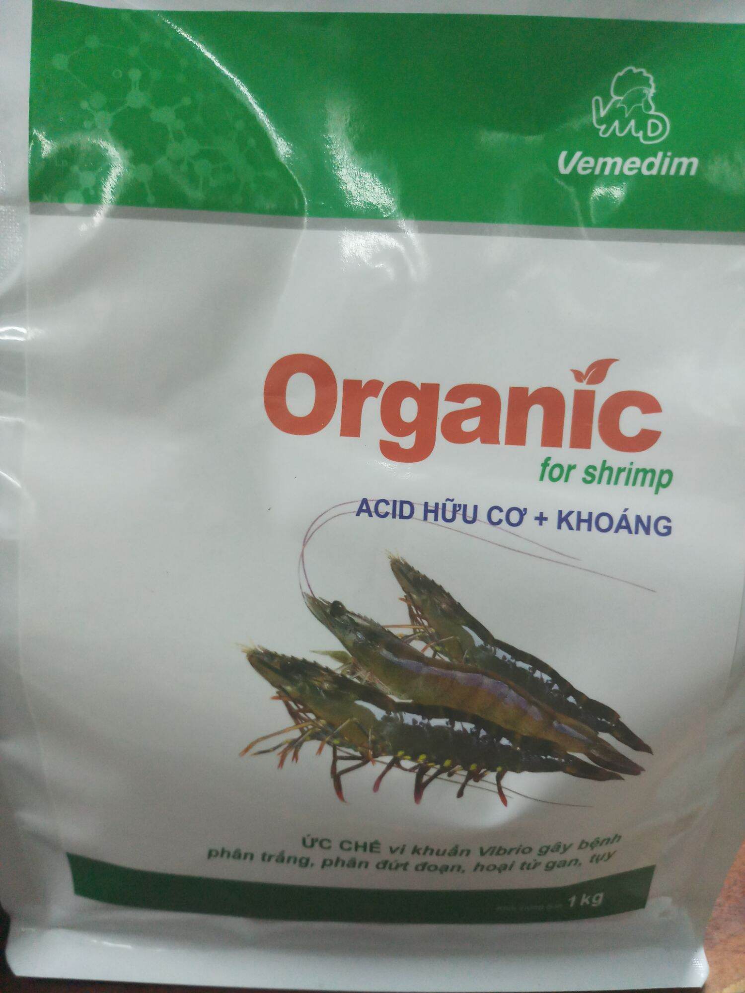 Organic for shrimp 1kg acid hữu cơ và khoáng cho tôm ăn