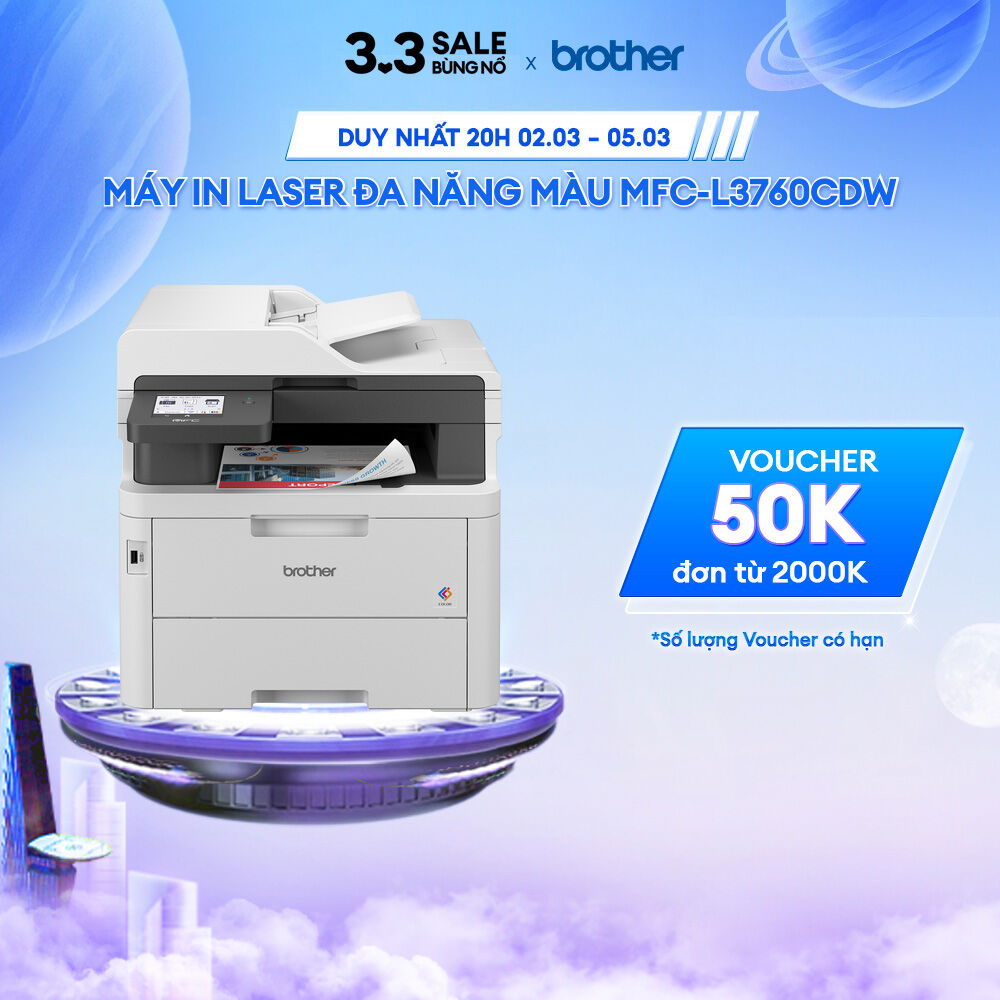 Mfc-L3760Cdw Color Multifunction Laser Printer