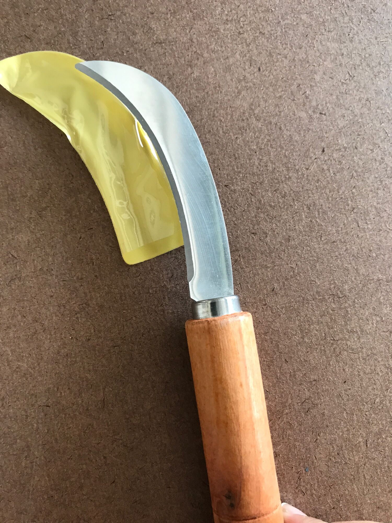 Dao cắt  chuối cán cây