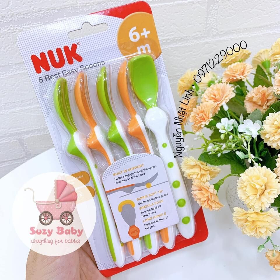 Thìa ăn dặm nuk mềm