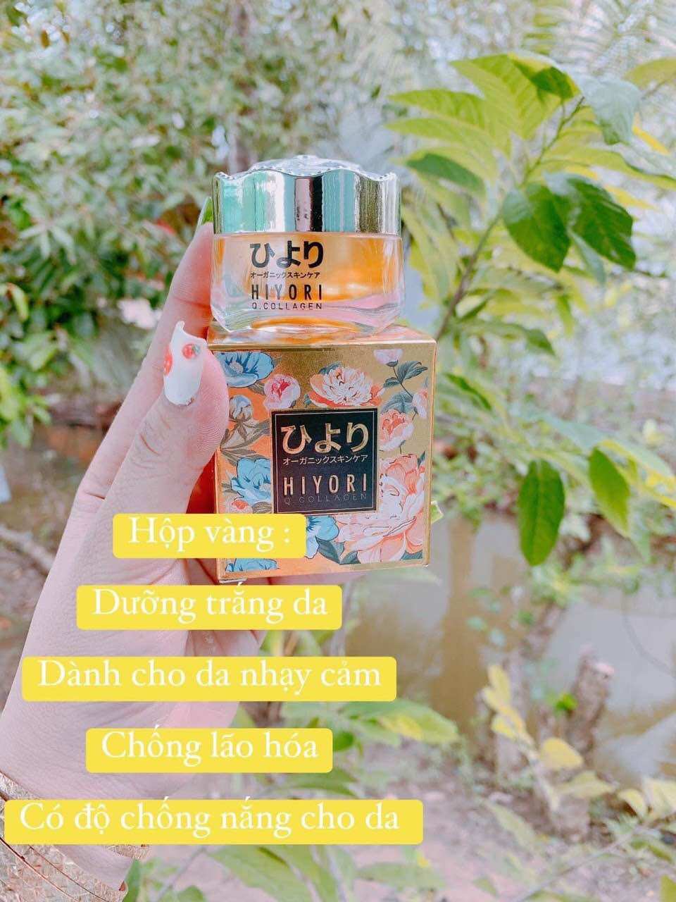 Kem face nhật hiyori mờ thâm nám làm đều màu da dưỡng trắng da