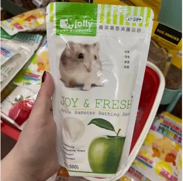 Cát Tắm Hamster | Thú Nhỏ Hương Táo Jolly Joy & Fresh Bathing Sand (1kg)