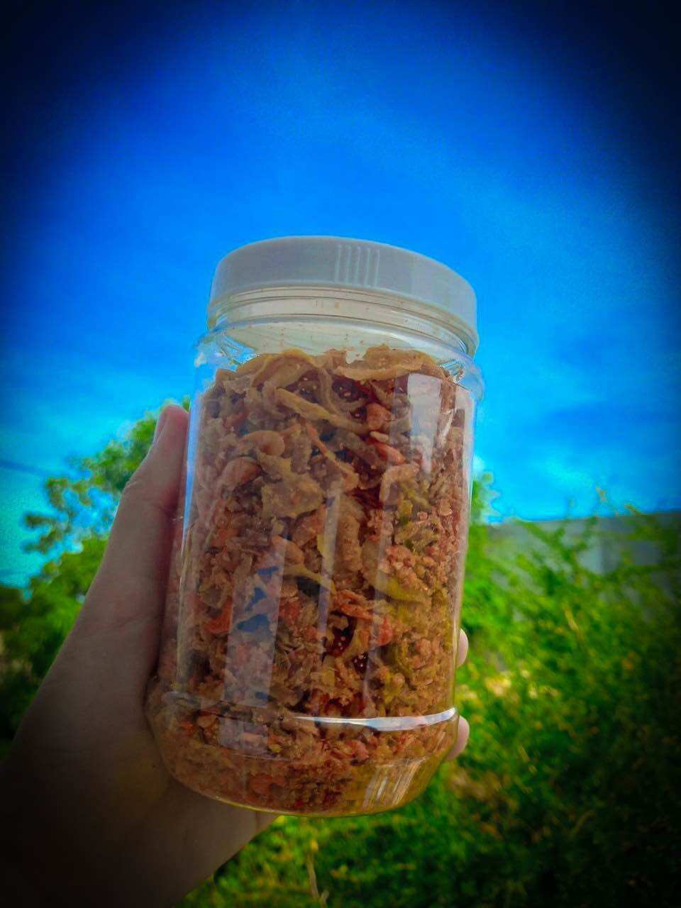 Muối tép hành phi hủ 200gr cay ít-ngoan-mới