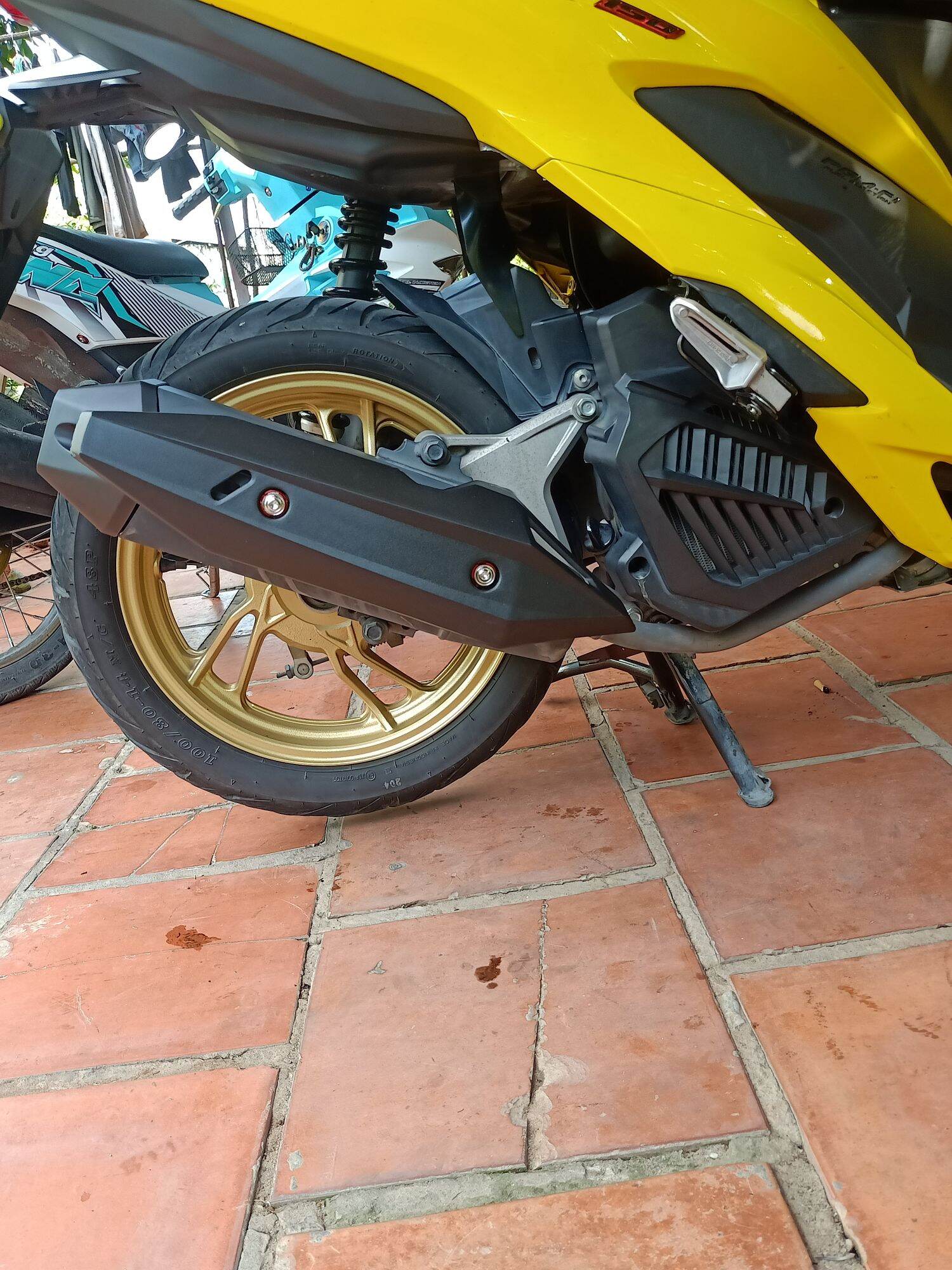 Ốp Bô Chụp Đít Bô Vario 150 2018_2021