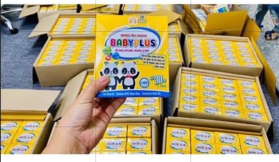 Siro ăn ngon Babyplus date mới mẫu mới