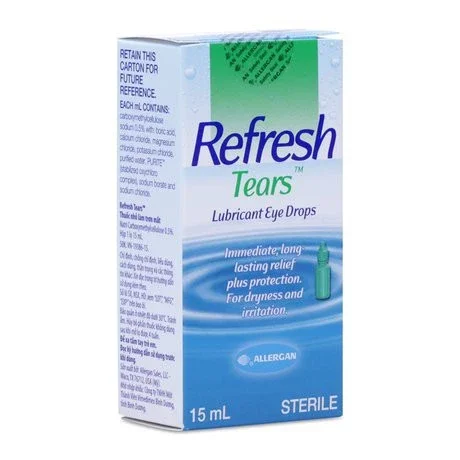 Nước nhỏ mắt REFRESH TEARS 15ml- Nước nhỏ mắt nhân tạo được sử dụng phổ biến