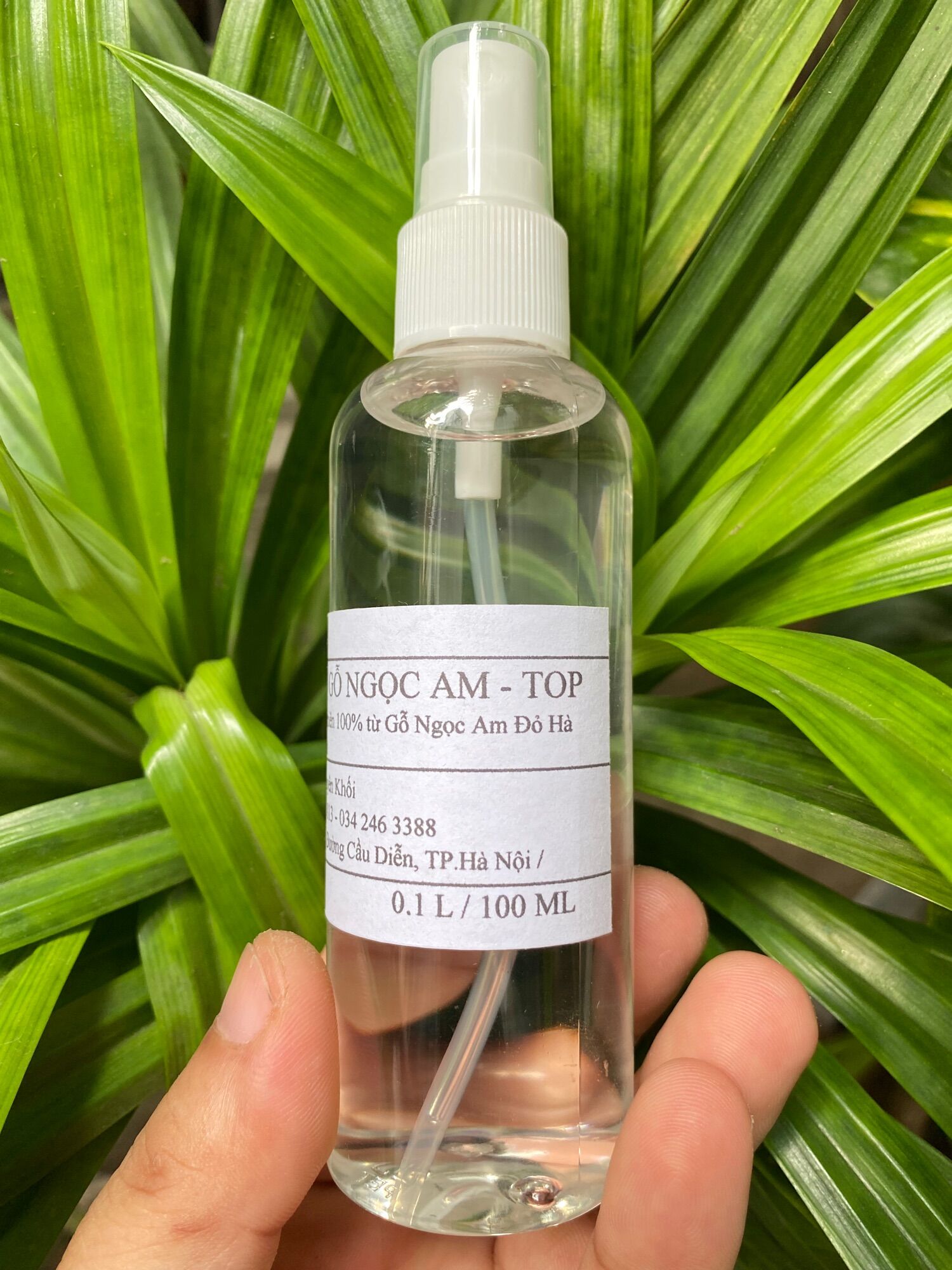 Tinh Dầu Gỗ Ngọc Am Đỏ Hà Giang 100ml