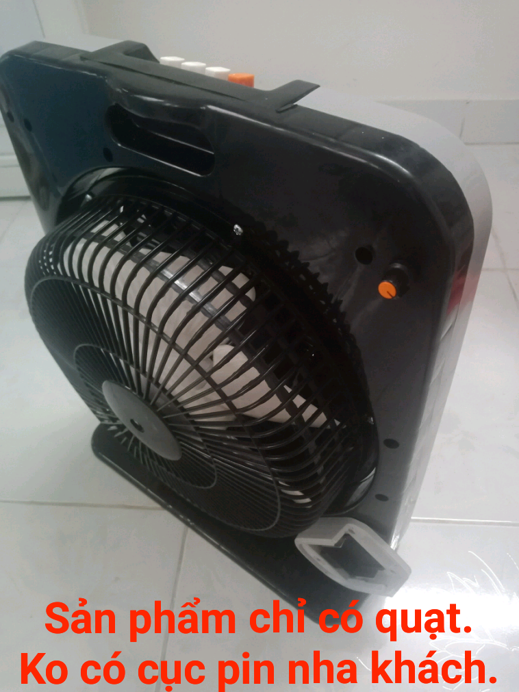 quạt hộp b3 sử dụng pin máy khoan mkita 18v 21v..sản phẩm ko có kèm theo pin nha khách.