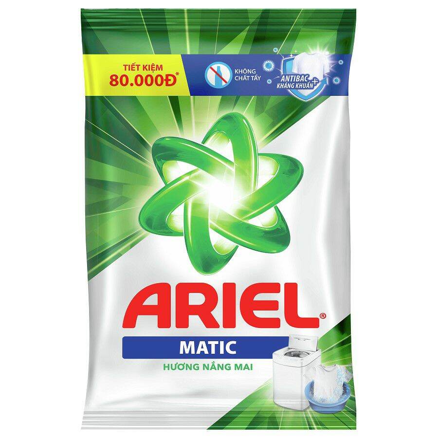 Bột giặt ariel 5kg & 5,3kg