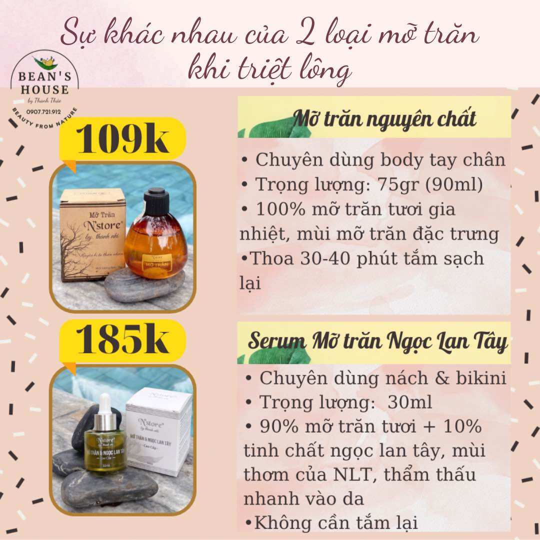 Combo Mỡ trăn nguyên chất, mỡ trăn Ngọc Lan Tây