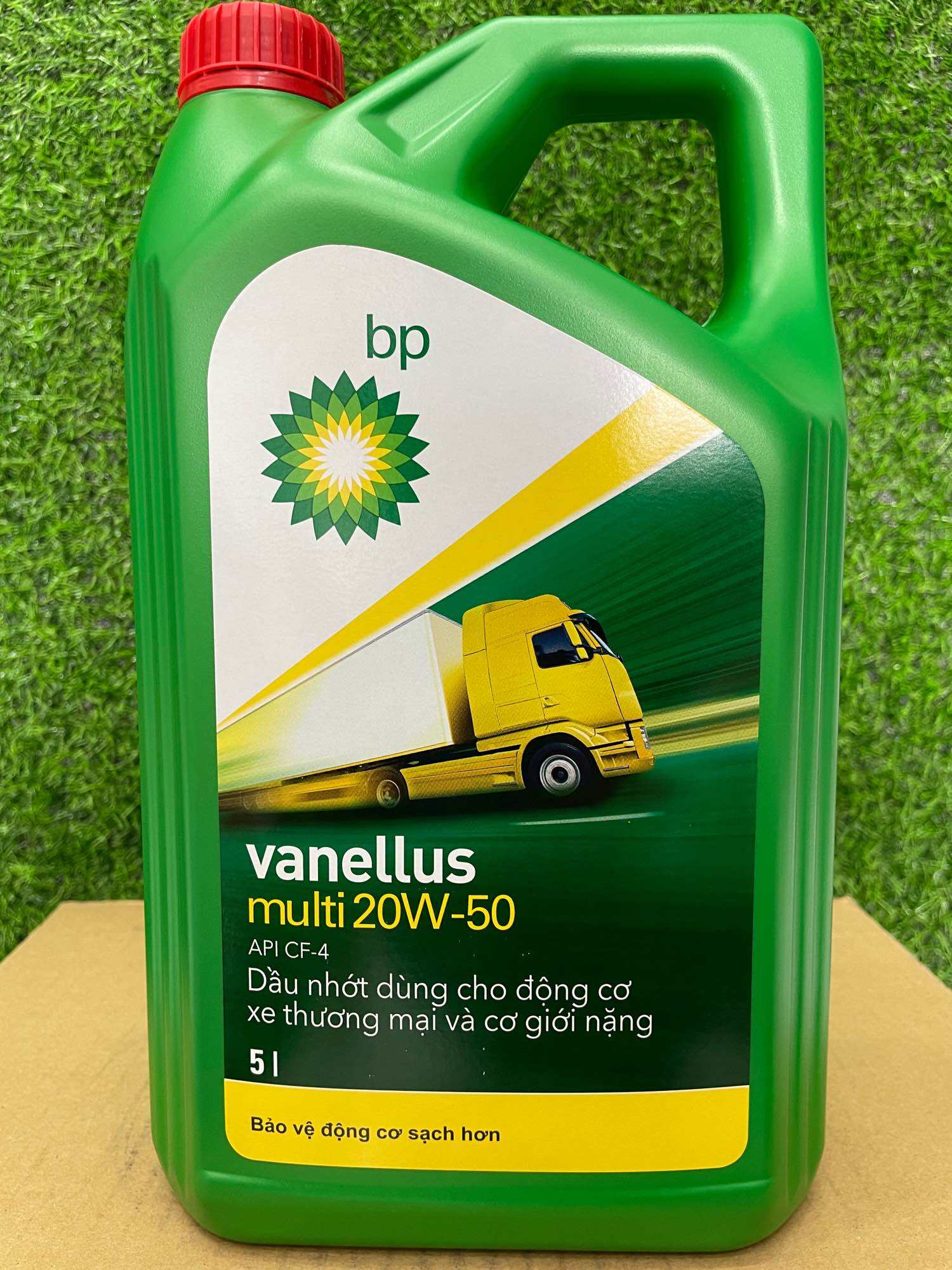 HÀNG CHÍNH HÃNG  Dầu Nhớt Động Cơ Diesel BP Vanellus Multi 20W-50 API