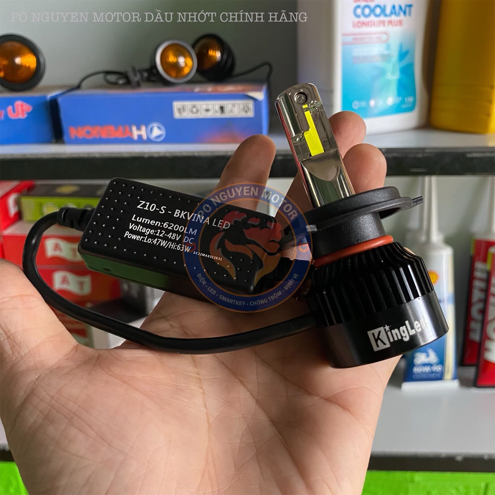 ĐÈN PHA LED KINGLED Z10S CHÍNH HÃNG CHÂN H4
