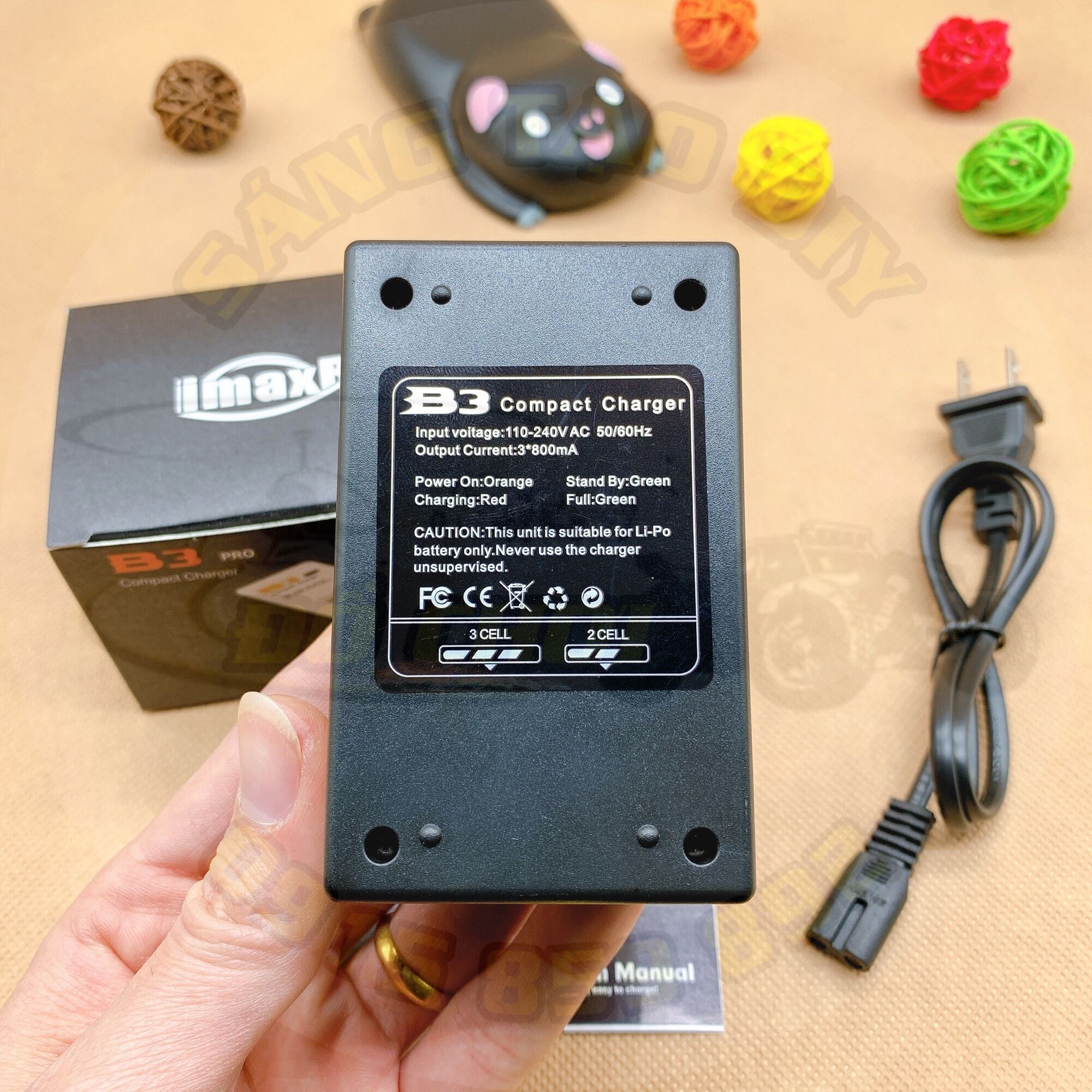 Sạc b3 pro imaxrc 800ma - sạc cân bằng pin lipo 2s 7.4v - 3s 11.1v - ảnh sản phẩm 6