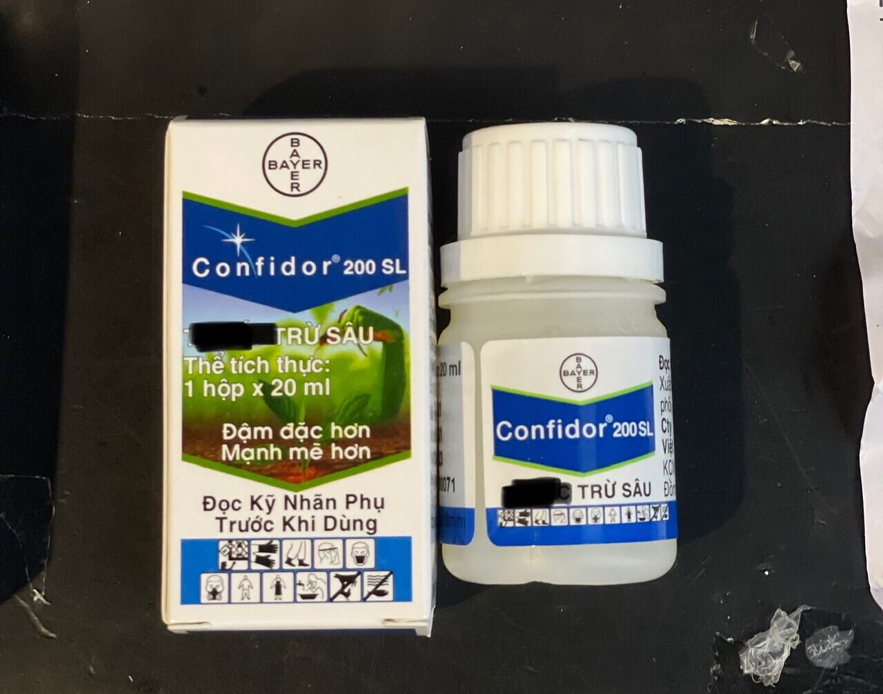 Confidor 200SL Bayer 20ml - Sạch bong bọ trĩ, Rệp muội