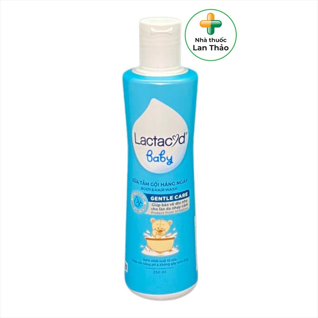 Sữa tắm Lactacyd BB for baby cho bé 250ml