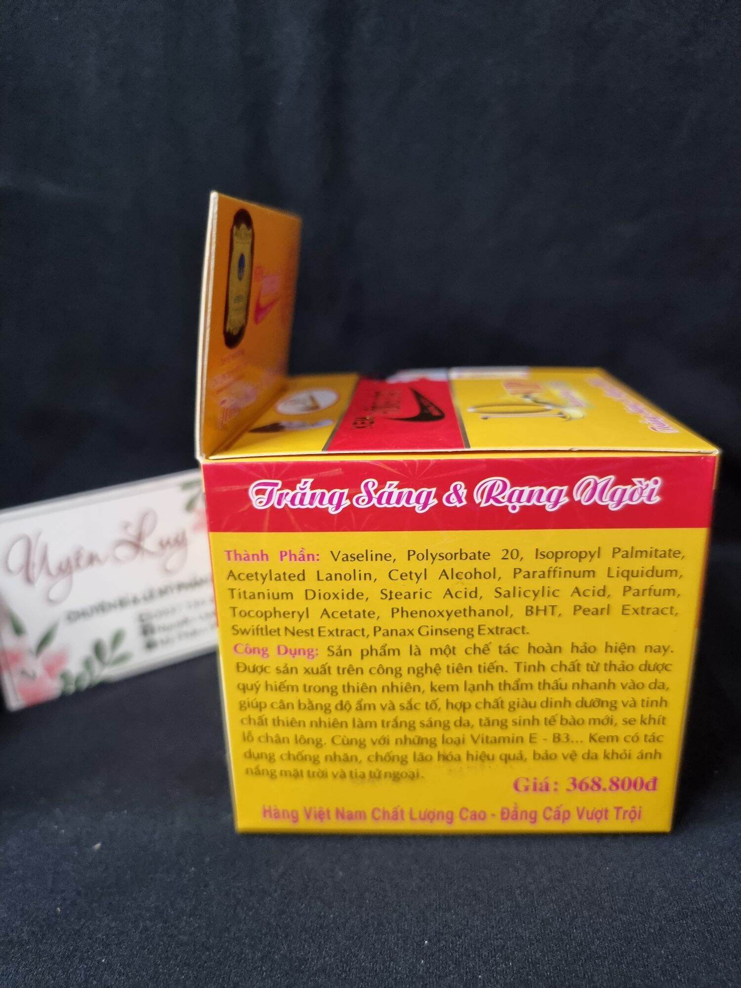 Kem dưỡng da Hồng Sâm Vip10 30g