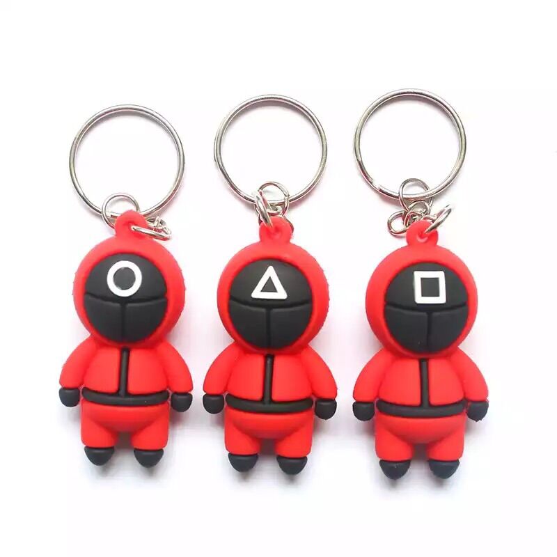 HOT Móc khoá Squid game trò chơi con mực