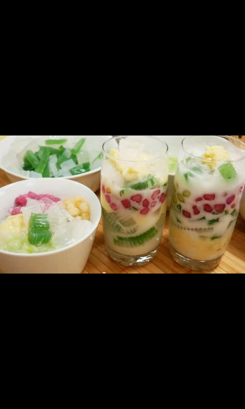 Hạt lựu khô nấu chè trà sữa 200g