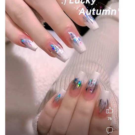 Giấy thuỷ tinh trang trí móng siêu HOT