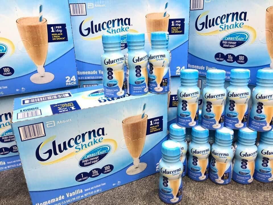 Sữa Nước Glucerna 237ml nhập từ Mỹ dành cho người bị bệnh tiểu đường