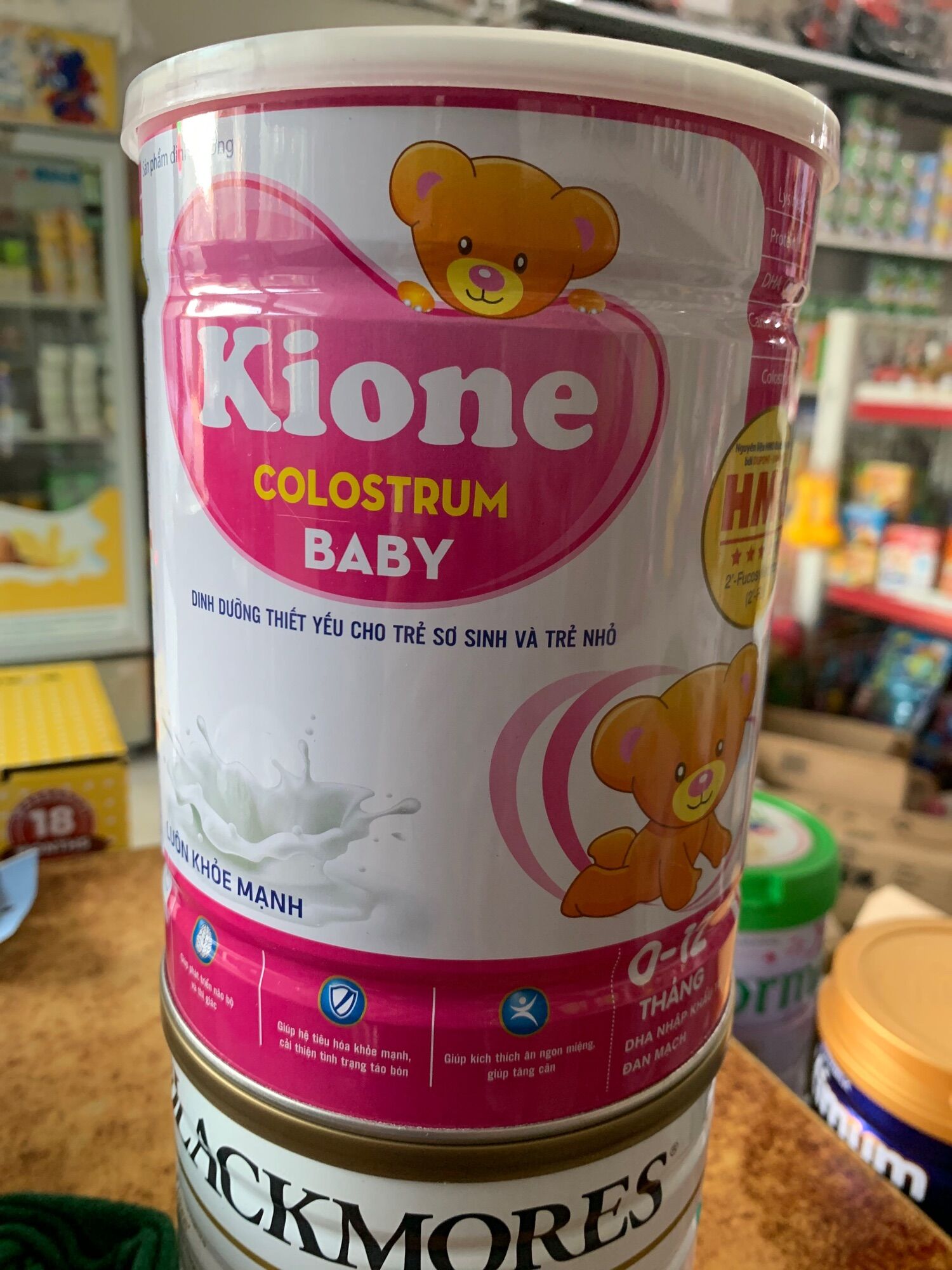 Sữa bột kione baby 0-12 tháng - 900g date 2025