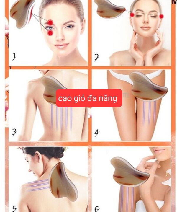 nâng cơ , cạo gió sừng trâu