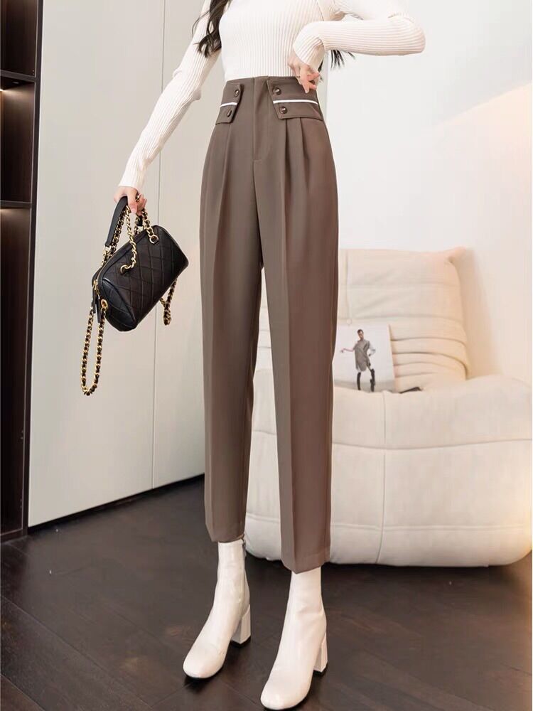 Quần tây công sở kiểu dáng baggy