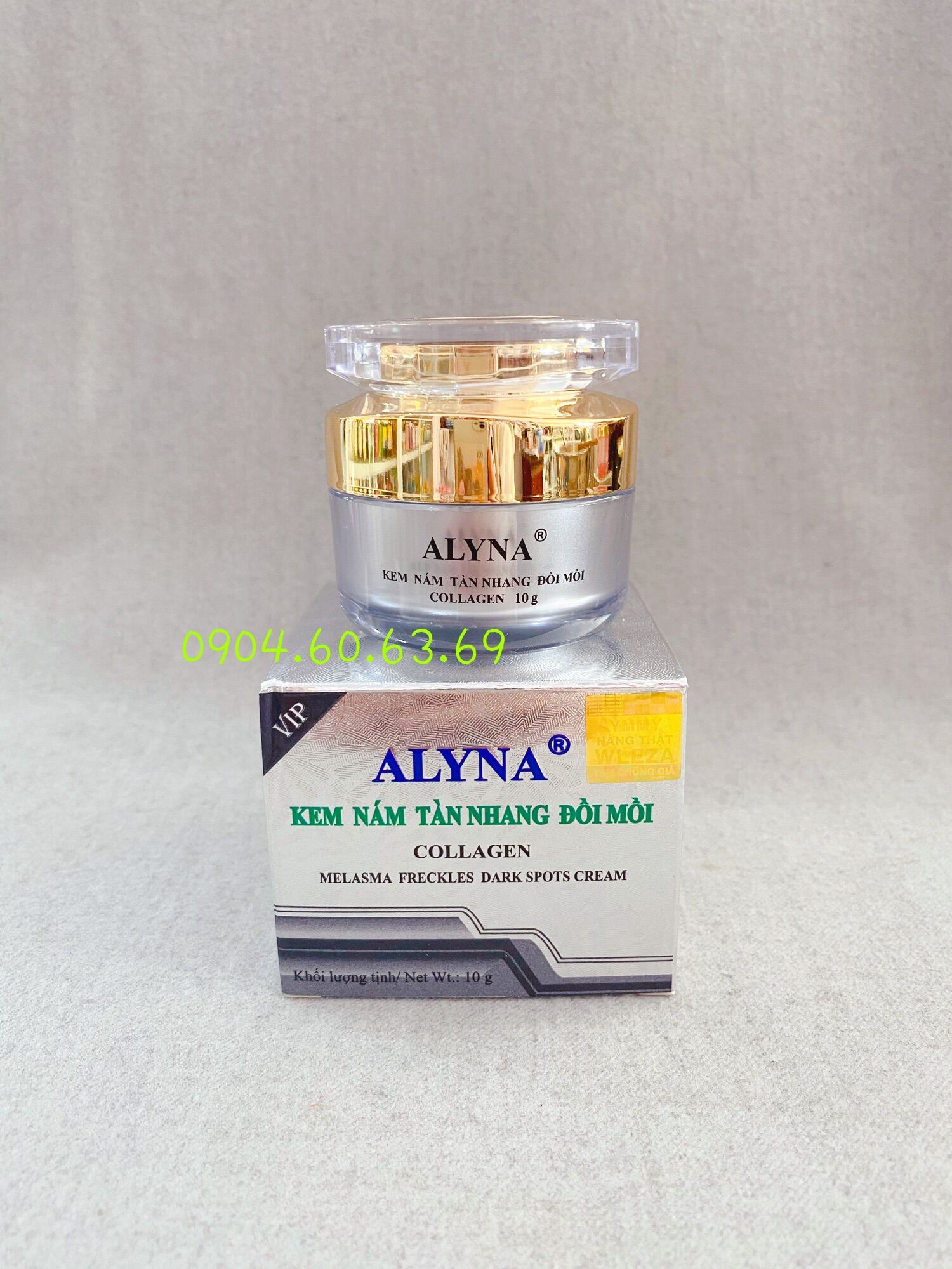 Kem alyna collagen nám tàn nhang đôi mồi 10g
